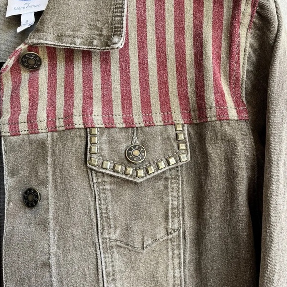 Country Western Denim Jean Jacket Womens Size  S Womens - Picture 2 of 5